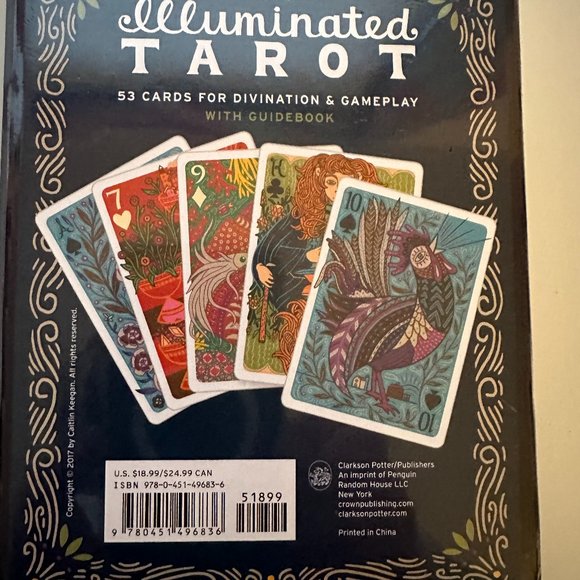 THE ILLUMINATED TAROT DECK OF PLAYING CARDS - Picture 3 of 3